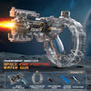 Space Electric Water Gun Ring Burst Transformation LED Lights Large Capacity Full Auto Continuous Fire Squirt Gun Toy - Image 7