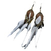 Bohemian Ethnic Statement Feather Tassel Earrings Dangling Drop Earrings For Women Jewelry Accessories Presents - Image 3
