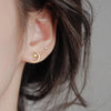 Star Moon Cubic Zirconia Stud Earrings for Women Girl Jewelry Party Gifts - Image 3