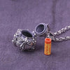 Vintage Round Big Locket Pendant Necklace for Women Men Jewelry Necklace Nice Gift - Image 8