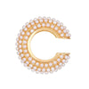 Colorful Crystal Zircon Pearl Ear Clip Earrings for Women Metal C-Shaped No Pierced Cartilage Ear Cuff Jewelry - Image 17