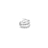 1 Pcs Zircon Pearl Ear Clip Earrings For Women Girls Geometric Ear Cuff Without Piercing Party Silver Color Jewelry Gift - Image 15
