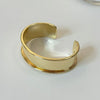 YoLuo Jewelry Vintage Temperament Metal Irregular Open Bracelet For Women Party Gifts Simply Accessories - Image 7