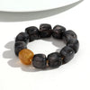Acrylic Geometric Bead Bracelet with Elastic Stretch Fit - Image 10