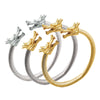 Stainless Steel Cable Wire Bracelets Dragon Tiger Wolf Design Adjustable Size Open Cuff Bangle for Women Men Jewelry - Image 2