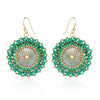 Badu Colorful Round Beaded Drop Earrings For Women Handmade Bohemia Beads Crystal Big Earrings Jewelry Gifts - Image 12