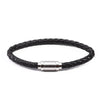 Leather Bracelets Stainless Steel Braided Rope Bracelets for Men Women Stainless Steel Accessories Braid Style Bangles - Image 18