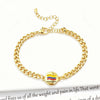 Venezuela Colombia Mexico Flag Cuban Chain Bracelet for Women Men Enamel Country Map Heart Charm Bracelet Patriotic Jewelry Gift - Image 21
