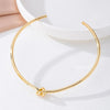 Metal Wire Twisted Choker For Women Simple Design Jewelry Styles Punk Timeless Daily Accessories Gifts - Image 4