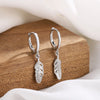 Silver Hoop Earrings Clip Golden Bowtie Ribbon Small Cute For Women Girl Gift Jewelry - Image 13