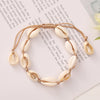 Charm Natural Shell Woven Rope Bracelet for Women Men Couple Boho Jewelry Handmade Briaded Adjustable String Party Wrist Gift - Image 17