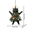1PC Christmas Tree Pendants Cute Cat Hanging Ornaments for Car Backpack Xmas Tree Decorations Party Supplies Year Gifts - Image 7