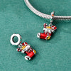 Christmas Series Charms Beads Silver Christmas Tree Snowman Elk Charm Fit Bracelet Pendent Women Jewelry - Image 4