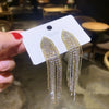 2PC Women's Copper Claw Chain Long Tassel Earrings Outdoor Travel Carnival Banquet Party Holiday Dressing - Image 10