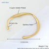 Simple Cross Stainless Steel Bangle Can Open Bracelet For Women Men Gold Color Daily Cuff Jewelry 1PC - Image 13