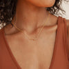 Stainless Steel Link Infinity Necklace Geometric Double Paperclip Pendant Women's Simple Jewelry - Image 9
