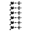 6 PCS/12 Pcs Tiny 2mm Stainless Steel Stud Earrings For Mens Womens CZ Round Ball Earrings Set - Image 15
