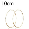 Large Thin Hoop Earrings in Stainless Steel 30mm to 100mm - Image 14