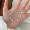 Silver Bracelet Red Persimmon Beaded Elastic Lucky Good For Woman Girl Jewelry Gift - Image 10