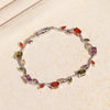Leaf Branch Bracelet with Cubic Zirconia Details in Gold-Tone or Silver-Tone - Image 14
