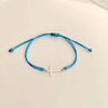 10pcs Handmade Stainless Steel Cross Charm Bracelet Men Braid Adjustable Lucky String Bracelets for Women Jewelry Gift - Image 17