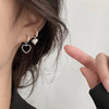 Small Simple Rhinestone Star Ear Buckle Hoop Earrings For Women Punk Cross Moon Sun Star Earring Party Jewelry - Image 8