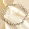 316L Stainless Steel Pearl Chain Necklace Bracelet Set For Women Silver Color Jewelry Set Gift Party - Image 5