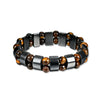Selling Men's Tiger Eye Stone Bracelet Men's Bead Black Stone Elastic Bracelet - Image 6