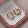 Ball-Detail Stud Earrings with Multiple Color and Finish Options - Image 13
