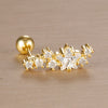 1PC 316L Stainless Steel Geometry Stud Earrings For Women Star Moon Lobe Daith Helix Cartilage Earring Piercing Jewelry - Image 10