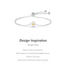 MODIAN 925 Sterling Silver Exquisite Enamel Daisy Flowers Bracelet Trendy Adjustable Snake Chain For Women Valentine’s Day Gifts