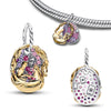 Silver The Twelve Zodiac Signs Cat Flower Earrings Pendant Necklace For Women's Jewelry Birthday Gift - Image 48