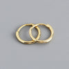 Minimalist Circle Hoop Earrings in Multiple Sizes - Image 7
