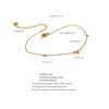 Stainless Steel Heart Chain Anklet Gold Silver Color Pvd Plated Summer Jewelry for Women - Image 5