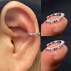 2 PCS/Bag Simple Earcuff Clip on Earrings for Girl CZ Ear Cuff Non Pierced Earring No Without Hole Women Cartilage Earrings - Image 17