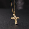Men Women Hip Hop Zircon Cross Shiny Pendant Stainless Steel Necklace Charm Bling Necklaces Jewelry Gifts - Image 20