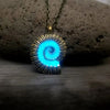 Glow in the Dark Conch Pendant Necklace Mermaid Spiral Jewelry Night Necklace Alloy Sea Shell Necklace Women - Image 8