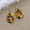 Small Earrings National Flag Colors Water Drop Earrings for Women Handmade Beads Crystal Earrings Gift Jewelry - Image 32