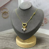 Heart Lock Key CZ Jewelry Set Women Melting Heart Pendant Necklace Imitation Pearl Bracelet Earrings Valentine Love Gift - Image 3