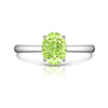 Oval Cut Colorful Zircon Adjustable Ring Silver Multicolor Birthstone Stackable Rings for Women Daily Jewelry - Image 12