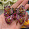 Zinc Alloy Brooch Pin with Decorative Stone Details in Multiple Styles - Image 21