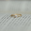Silver Plated Gold Shining Zircon Ring for Women Temperament Wedding Jewelry - Image 6