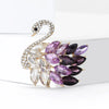 Classic Rhinestones Swans Brooches for Women Unisex Creativity Animals Pins Banquets Party Backpack Gifts Jewelry Accessories - Image 10