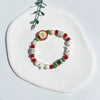 Retro imitation Apple Ceramic Bead Bracelet Cute Color Mixed Star Women Bracelet Design Jewelry Accessories - Image 5