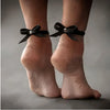 1Pair YK2 Ankle Black O-Ring Ankle Punk Leather Feather Anklet Men's Women Alloy Pendant Accessories Ankle Belt - Image 1