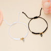 Handmade Heart Magnet Bracelet for Women Men Adjustable Braided Couple Bracelet Lovers Bestie Friendship Jewelry Sets - Image 21