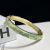 Double Bangle Vintage Cloisonne Bangle Traditional Chinese Hollow Out Flower Bangle Vintage Ethnic Women's Hand Bracelet - Image 14
