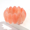 Vintage Acrylic Amber Elastic Geometric Bracelets Bangles for Women Stretchy Resin Big Cuff Bracelet Jewelry - Image 11