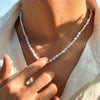 Simple Imitation Pearl Necklace for Women Man Teens Punk Hip Hop Choker Hip-Hop Punk Jewelry - Image 4