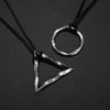 Twisted Mobius Silver Color Pendant Men and Women Couple Hip Hop Student Pendant Anniversary Jewelry Gift - Image 3